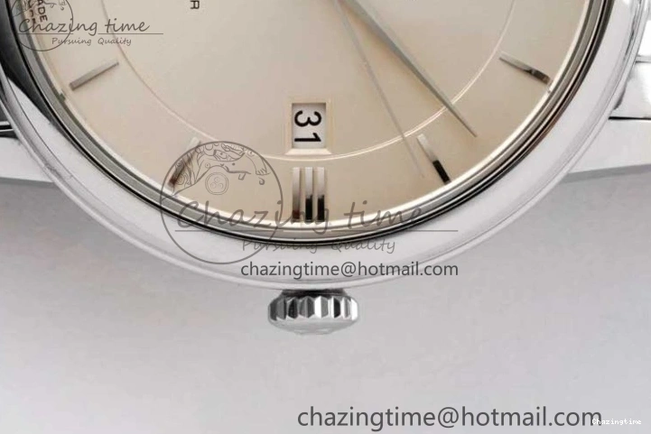 0313 Bright De Ville SS DIWF 1:1 Best Edition Silver Dial SS Markers on SS Bracelet MIYOTA 7848
